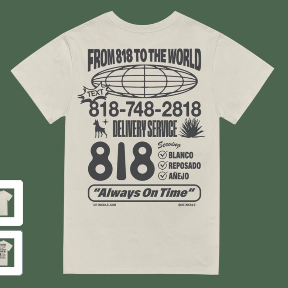 818 Tequila T-Shirt (Kendall Jenner)